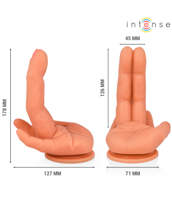 INTENSE - LEELA ESTIMULADOR PUNTO·G MANO FLEXIBLE 12,6 CM