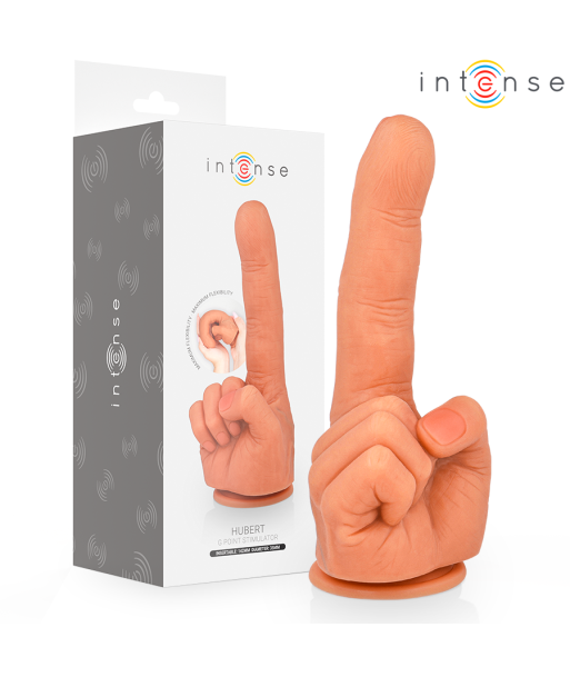 INTENSE - HUBERT ESTIMULADOR PUNTO·G MANO FLEXIBLE 14,2 CM