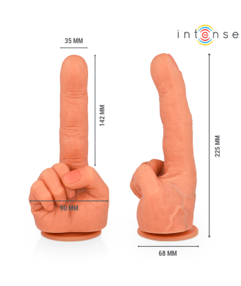 INTENSE - HUBERT ESTIMULADOR PUNTO·G MANO FLEXIBLE 14,2 CM