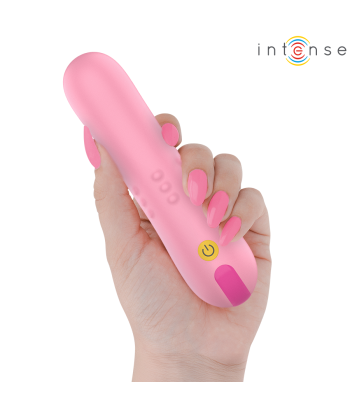 INTENSE - BARBARA VIBRADOR CON PERLAS GIRATORIAS