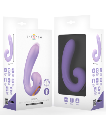 INTENSE - MERYL ESTIMULADOR CLÍTORIS DOBLE VIBRACIÓN