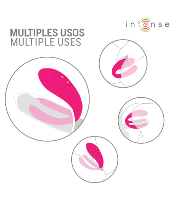 INTENSE - JULIA VIBRADOR and ESTIMULADOR DE PINZAS CONTROL REMOTO