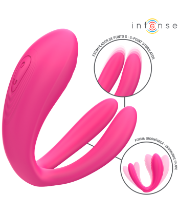 INTENSE - JULIA VIBRADOR and ESTIMULADOR DE PINZAS CONTROL REMOTO