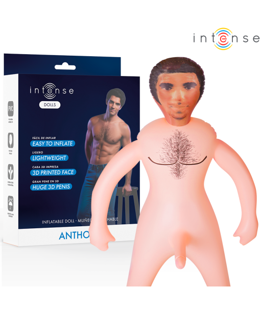 INTENSE DOLLS - ANTHONY MUÑECO HINCHABLE PENE 3D