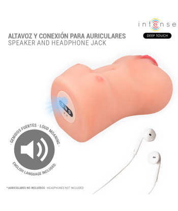 INTENSE DEEP TOUCH - CATHERINE MASTURBADOR CON VOZ VIBRADOR and SUCCIÓN