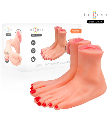 INTENSE DEEP TOUCH - GABBIE MASTUBADOR DE DOS PIEZAS EN FORMA DE PIE
