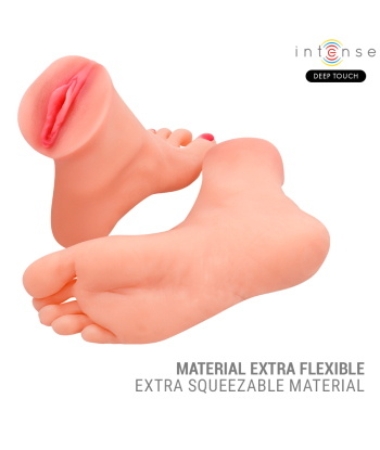INTENSE DEEP TOUCH - GABBIE MASTUBADOR DE DOS PIEZAS EN FORMA DE PIE