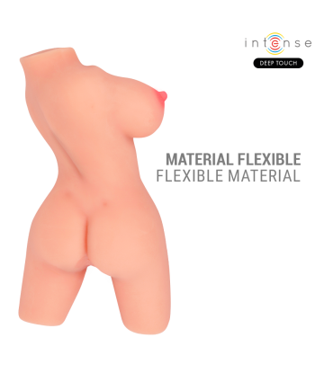 INTENSE DEEP TOUCH - JESSE TORSO MASTURBADOR MILTIPOSICION DOBLE VAGINA and ANO