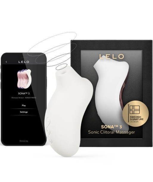 LELO - SONA 3 MASAJEADOR SÓNICO DE CLÍTORIS BLANCO