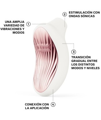 LELO - SONA 3 MASAJEADOR SÓNICO DE CLÍTORIS BLANCO
