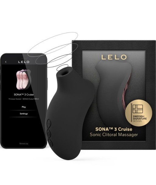LELO - SONA 3 CRUISE MASAJEADOR SÓNICO DE CLÍTORIS NEGRO