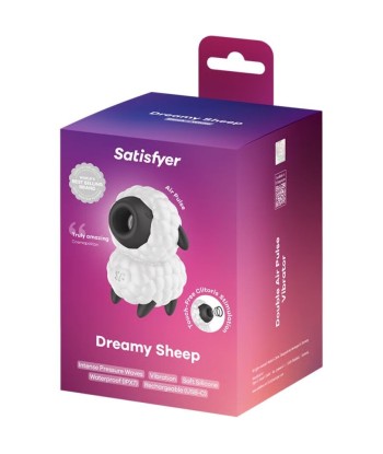 SATISFYER - DREAMY SHEEP VIBRADOR and ESTIMULADOR AIR PULSE