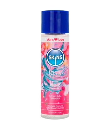 SKINS - TASTY LUBRICANTE BASE DE AGUA TARTA CUMPLEAÑOS 130 ML