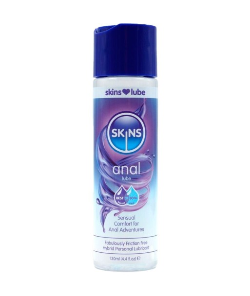 SKINS - ANAL LUBRICANTE HÍBRIDO BASE DE AGUA and SILICONA 130 ML