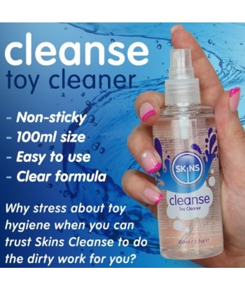 SKINS - CLEANSE LIMPIADOR DE JUGUETES 100 ML