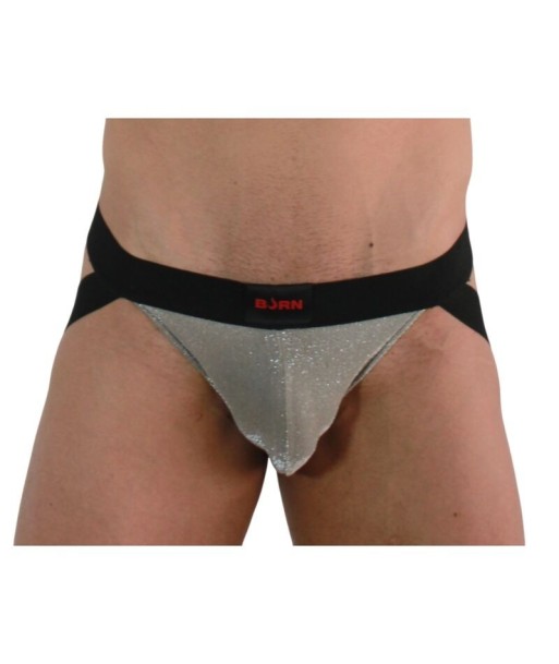 BURN - 001 JOCK BRILLANTE BEIGE - NEGRO S
