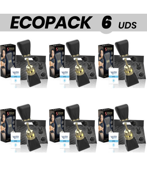ECOPACK 6 UDS - IBIZA SET ESTIMULADOR CLITORIS LAZO CON 3 CABEZALES