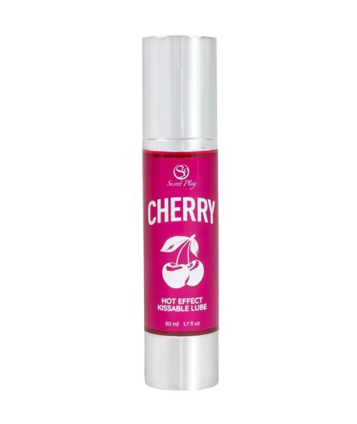 SECRETPLAY - LUBRICANTE EFECTO CALOR CEREZA 50 ML