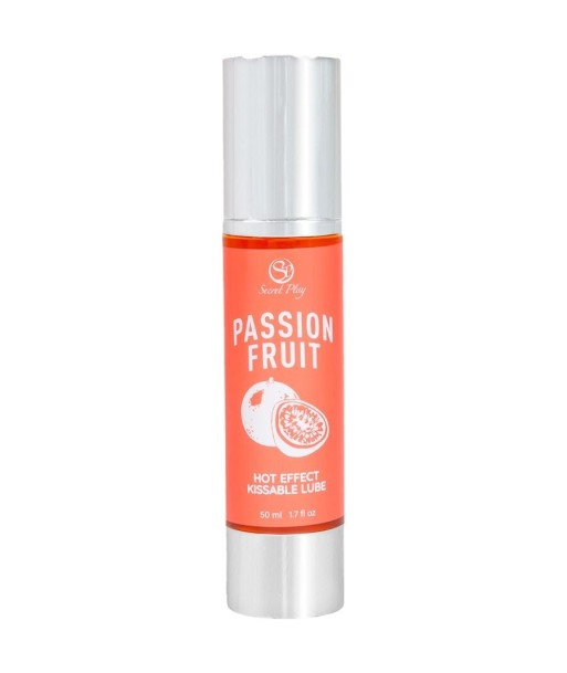 SECRETPLAY - LUBRICANTE EFECTO CALOR FRUTA DE LA PASIÓN 50 ML
