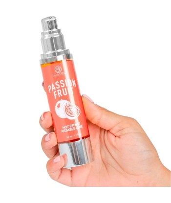 SECRETPLAY - LUBRICANTE EFECTO CALOR FRUTA DE LA PASIÓN 50 ML