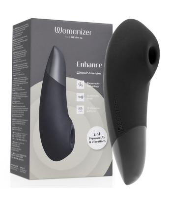 WOMANIZER - ENHANCE ESTIMULADOR DE CLITORÍS NEGRO