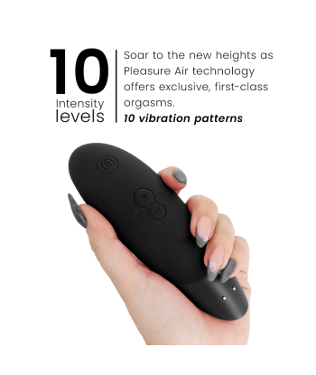 WOMANIZER - ENHANCE ESTIMULADOR DE CLITORÍS NEGRO