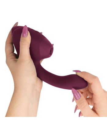 WOMANIZER - DUO NEXT ESTIMULADOR VIBRADOR DUAL CLÍTORIS and PUNTO·G ROSA