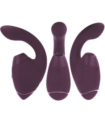 WOMANIZER - DUO NEXT ESTIMULADOR VIBRADOR DUAL CLÍTORIS and PUNTO·G MORADO