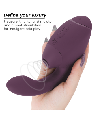 WOMANIZER - DUO NEXT ESTIMULADOR VIBRADOR DUAL CLÍTORIS and PUNTO·G MORADO