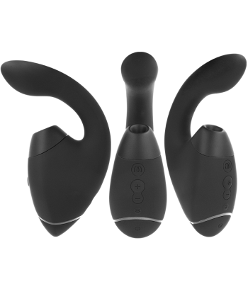 WOMANIZER - DUO NEXT ESTIMULADOR VIBRADOR DUAL CLÍTORIS and PUNTO·G NEGRO