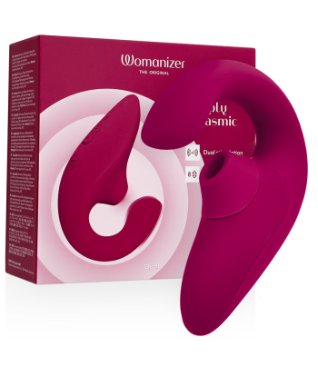 WOMANIZER - BLEND ESTIMULADOR VIBRADOR RABBIT FUCSIA