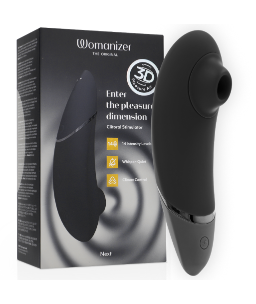 WOMANIZER - NEXT ESTIMULADOR DE CLITORÍS NEGRO