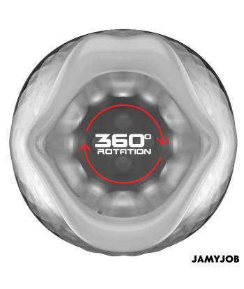 JAMYJOB - SPINJOB 2.0 MASTURBADOR CON THRUSTING Y ROTACIÓN