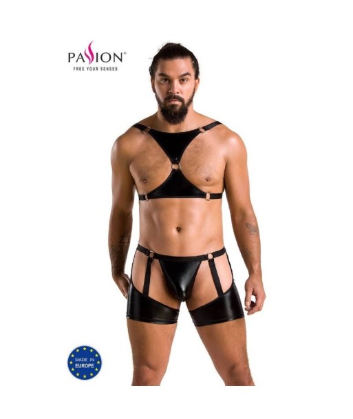 PASSION - 047 SET ARON NEGRO L-XL