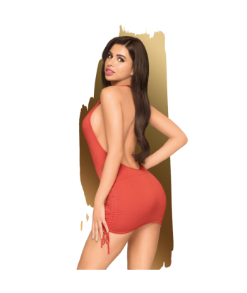 PENTHOUSE - EARTH SHAKER MINI VESTIDO ROJO S-M
