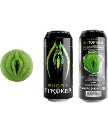 ALIVE - PUSSY STROKER MASTURBADOR MASCULINO VAGINA LATA BEBIDA ENERGÉTICA