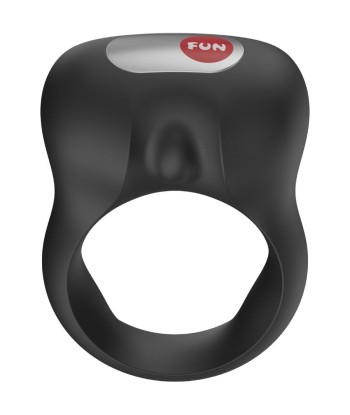 FUN FACTORY - STEADY ANILLO VIBRADOR PENE NEGRO