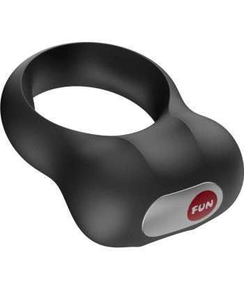 FUN FACTORY - STEADY ANILLO VIBRADOR PENE NEGRO