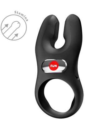 FUN FACTORY - NOS PRO ANILLO VIBRADOR PENE NEGRO
