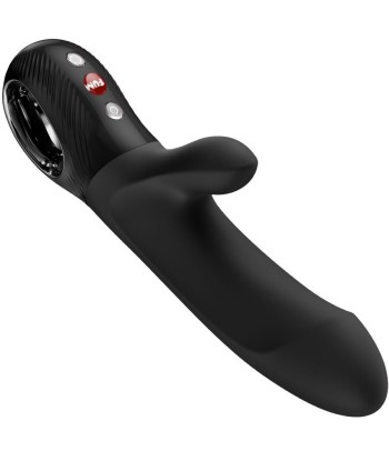 FUN FACTORY - BI STRONIC EMBRACE CONEJO ESTIMULADOR DE EMPUJE NEGRO