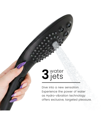 WOMANIZER - WAVE CABEZAL DE DUCHA ESTIMULADOR DE CLITORÍS NEGRO