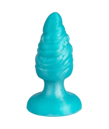 SILEXD - MELTY PLUG ANAL FANTASY SILICONA LIQUIDA TERMOREACTIVO AZUL CELESTE 9.2 CM