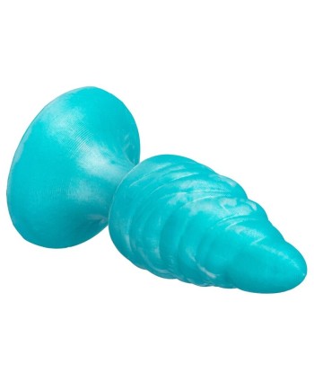 SILEXD - MELTY PLUG ANAL FANTASY SILICONA LIQUIDA TERMOREACTIVO AZUL CELESTE 9.2 CM