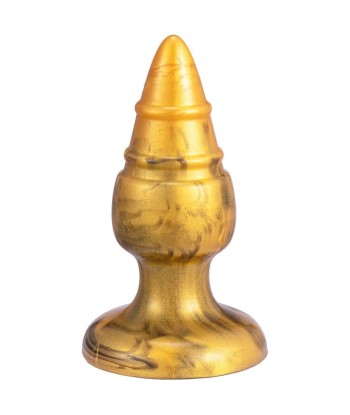 SILEXD - GOLDY PLUG ANAL FANTASY SILICONA LIQUIDA TERMOREACTIVO ORO 9.2 CM