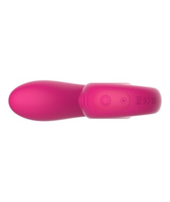 SNAIL VIBE - GIZI LITE VIBRADOR DUAL PUNTO G Y CLÍTORIS ROSA