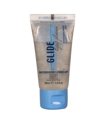 HOT - GLIDE LIQUID PLEASURE LUBRICANTE BASE AGUA 30 ML