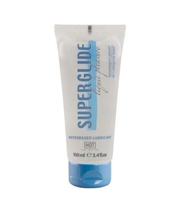 HOT - SUPERGLIDE LIQUID PLEASURE LUBRICANTE BASE AGUA 100 ML