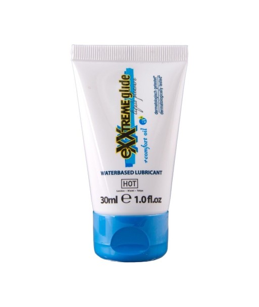 HOT - EXXTREME GLIDE LUBRICANTE BASE AGUA ACEITE CONFORT A 30 ML