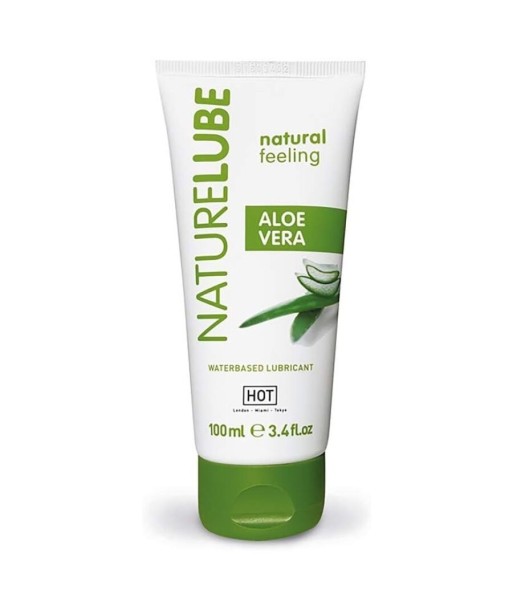 HOT - NATURE LUBE LUBRICANTE BASE AGUA ALOE VERA 100 ML
