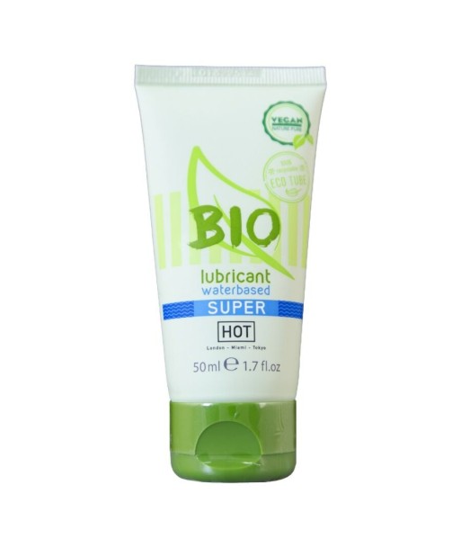 HOT - BIO LUBRICANT LUBRICANTE BIO BASE AGUA SUPERGLIDE 50 ML
